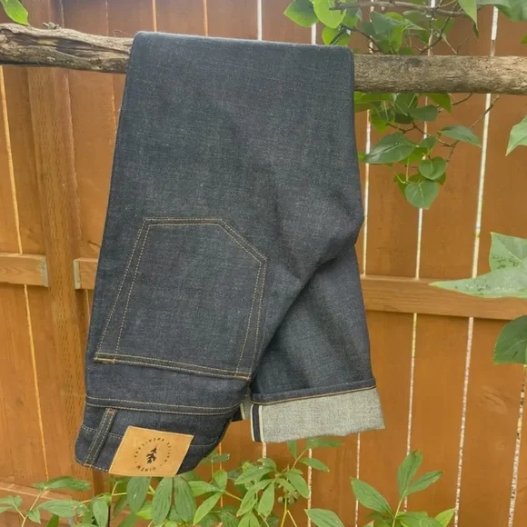 Japanese Indigo Selvedge Denim size 33 - Picture 3 of 6